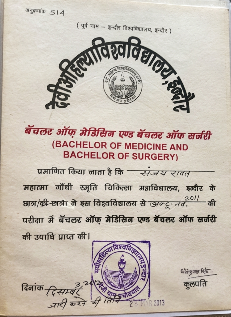 bachelor of medicine and surgery