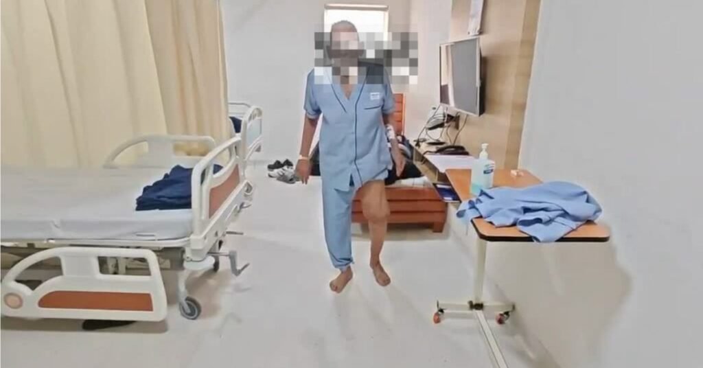 Successful Distal Femoral Replacement with Rotating Hinge Knee for 6-Year-Old Distal Femur Nonunion in an 84-Year-Old Patient
