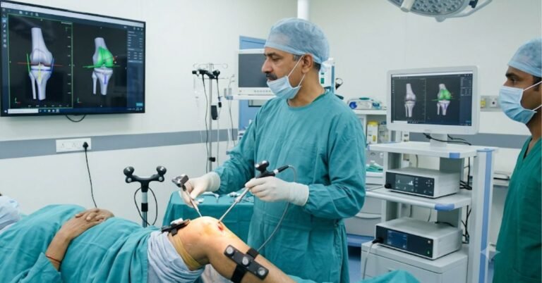 Computer Navigation Knee Replacement