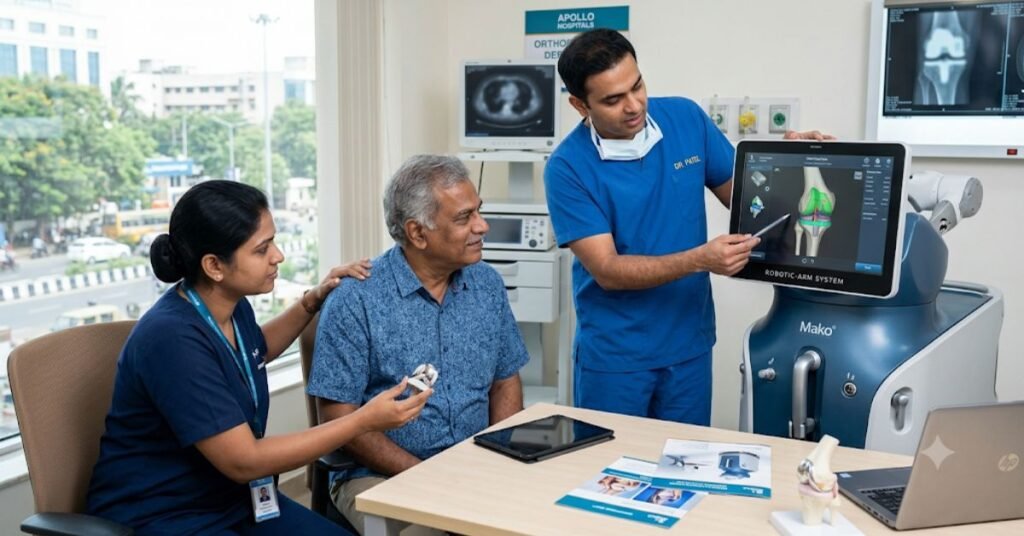 Robotic-Assisted Knee Replacement in Indore