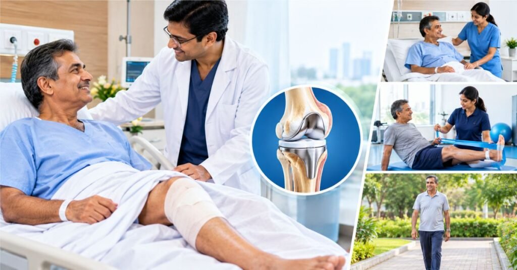 Total Knee Replacement Recovery in Indore
