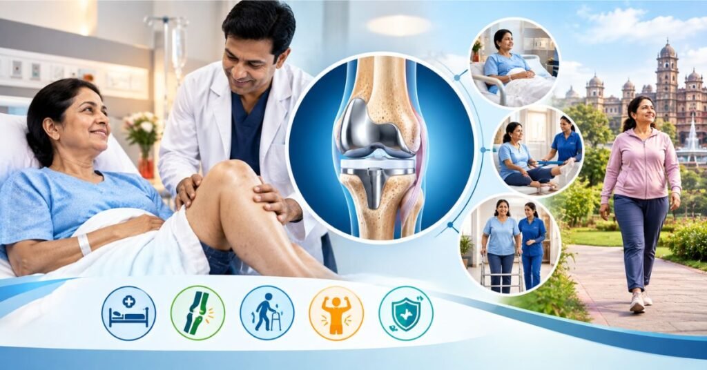 Total Knee Replacement Recovery in Indore