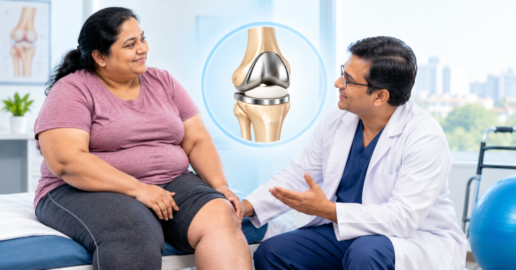 knee replacement surgeon in indore
